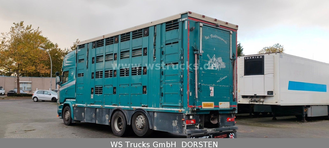 Scania R 490 Topline Menke 4 Stock Hubdach | Retader - Camion transport cai: Foto 4 Scania R 490 Topline Menke 4 Stock Hubdach | Retader - Camion transport cai: Foto 4