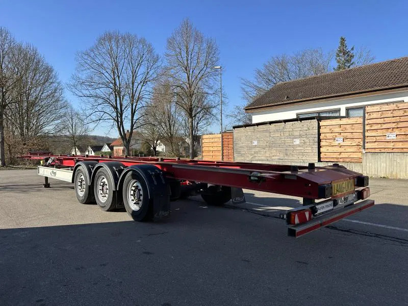 Fliegl 15 m extralang.Containerchassis f. 2 Wechselbrücke Containerchassis extralang f. 2 Wechselbr. - Semiremorcă transport containere/ Swap body: Foto 3 Fliegl 15 m extralang.Containerchassis f. 2 Wechselbrücke Containerchassis extralang f. 2 Wechselbr. - Semiremorcă transport containere/ Swap body: Foto 3