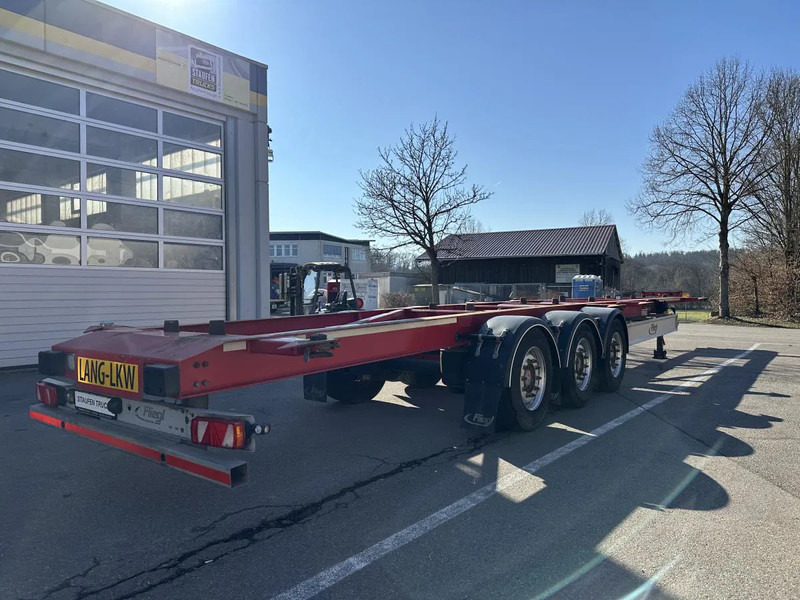 Fliegl 15 m extralang.Containerchassis f. 2 Wechselbrücke Containerchassis extralang f. 2 Wechselbr. - Semiremorcă transport containere/ Swap body: Foto 5 Fliegl 15 m extralang.Containerchassis f. 2 Wechselbrücke Containerchassis extralang f. 2 Wechselbr. - Semiremorcă transport containere/ Swap body: Foto 5