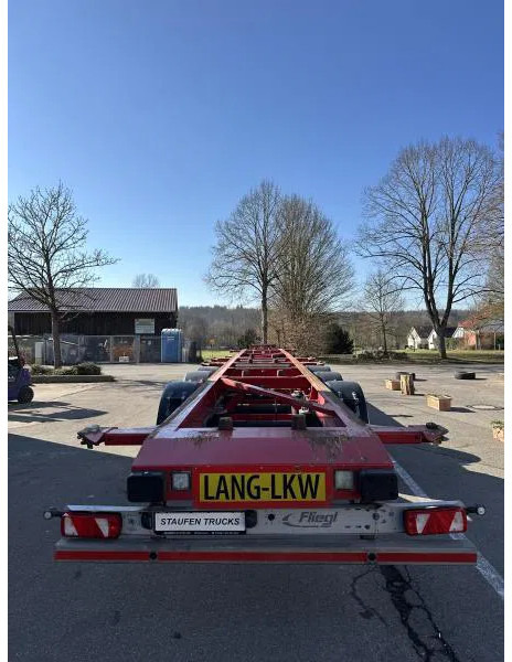 Fliegl 15 m extralang.Containerchassis f. 2 Wechselbrücke Containerchassis extralang f. 2 Wechselbr. - Semiremorcă transport containere/ Swap body: Foto 4 Fliegl 15 m extralang.Containerchassis f. 2 Wechselbrücke Containerchassis extralang f. 2 Wechselbr. - Semiremorcă transport containere/ Swap body: Foto 4
