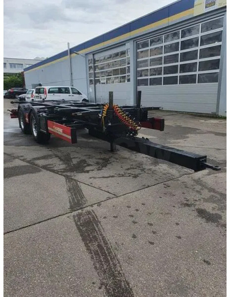 Krone Tandem Standard Lafette tiefgekuppelt 2-Achs Tandem Standard Lafette tiefgekuppelt TÜV NEU! - Remorcă transport containere/ Swap body: Foto 3 Krone Tandem Standard Lafette tiefgekuppelt 2-Achs Tandem Standard Lafette tiefgekuppelt TÜV NEU! - Remorcă transport containere/ Swap body: Foto 3
