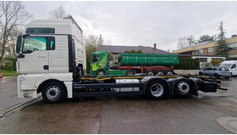 MAN 460 FLL BDF 6x2 Volum WANTEC Mulltiw.Lenkachse E6 - Camion transport containere/ Swap body: Foto 2 MAN 460 FLL BDF 6x2 Volum WANTEC Mulltiw.Lenkachse E6 - Camion transport containere/ Swap body: Foto 2