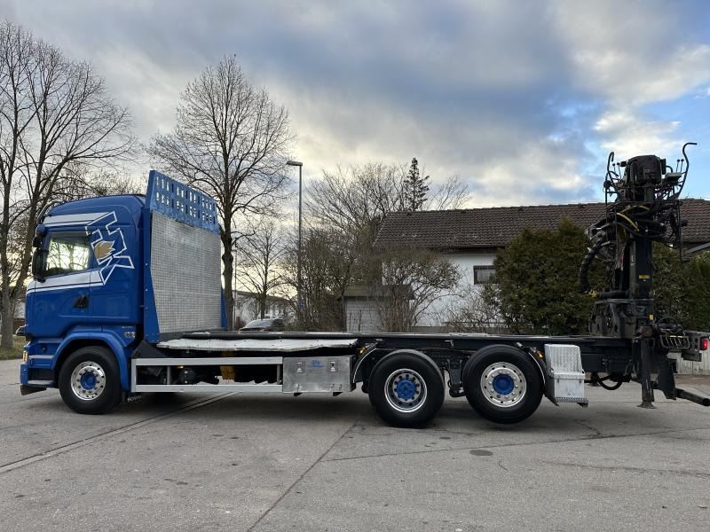 Scania R 580 6x2 Kurzholz LOGLIFT 125 ZT 93 - Camion şasiu, Camion cu macara: Foto 3 Scania R 580 6x2 Kurzholz LOGLIFT 125 ZT 93 - Camion şasiu, Camion cu macara: Foto 3