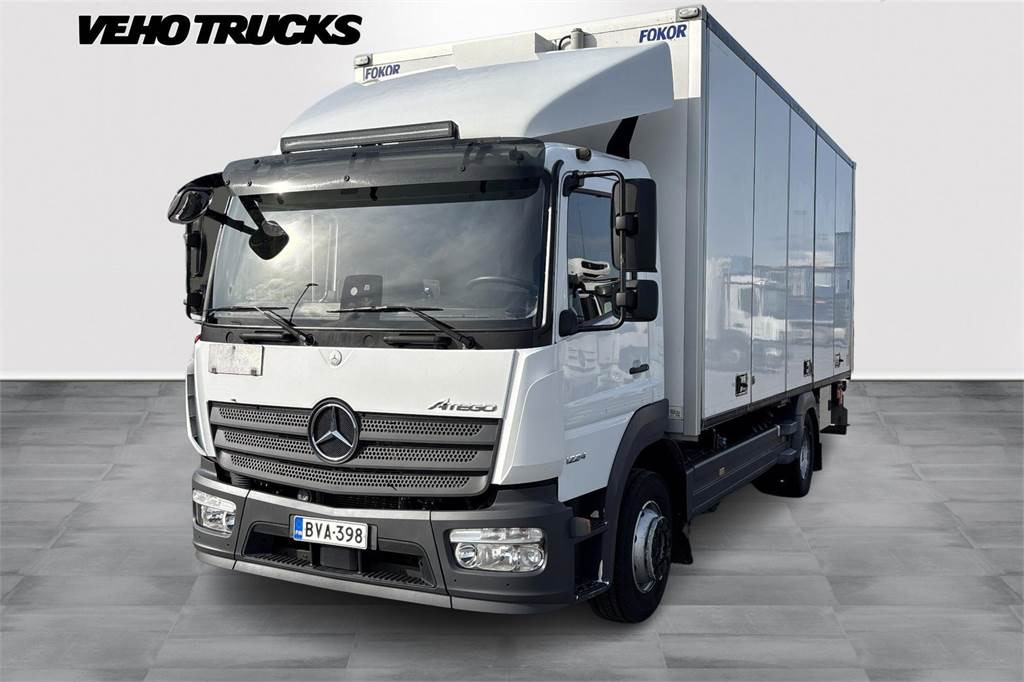 Mercedes-Benz ATEGO 1224L 4x2 Ksa-Umpikori +pl-nostin - Camion furgon: Foto 1 Mercedes-Benz ATEGO 1224L 4x2 Ksa-Umpikori +pl-nostin - Camion furgon: Foto 1