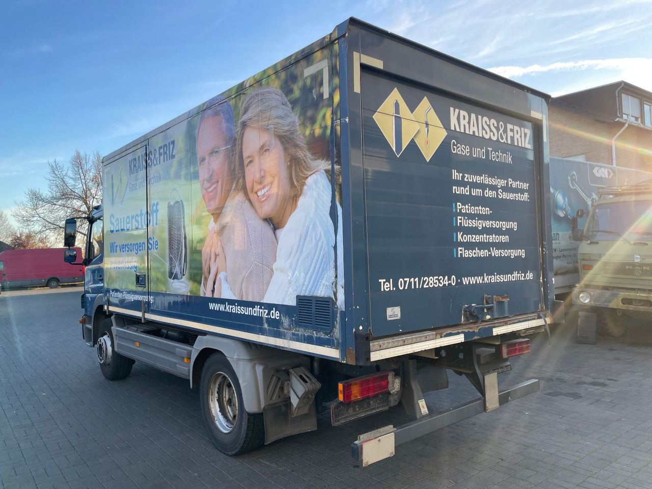 Mercedes-Benz Atego 2 6-Zyl. 4x2 1224 Klima, Radstand: 3.56m. - Camion furgon: Foto 2 Mercedes-Benz Atego 2 6-Zyl. 4x2 1224 Klima, Radstand: 3.56m. - Camion furgon: Foto 2