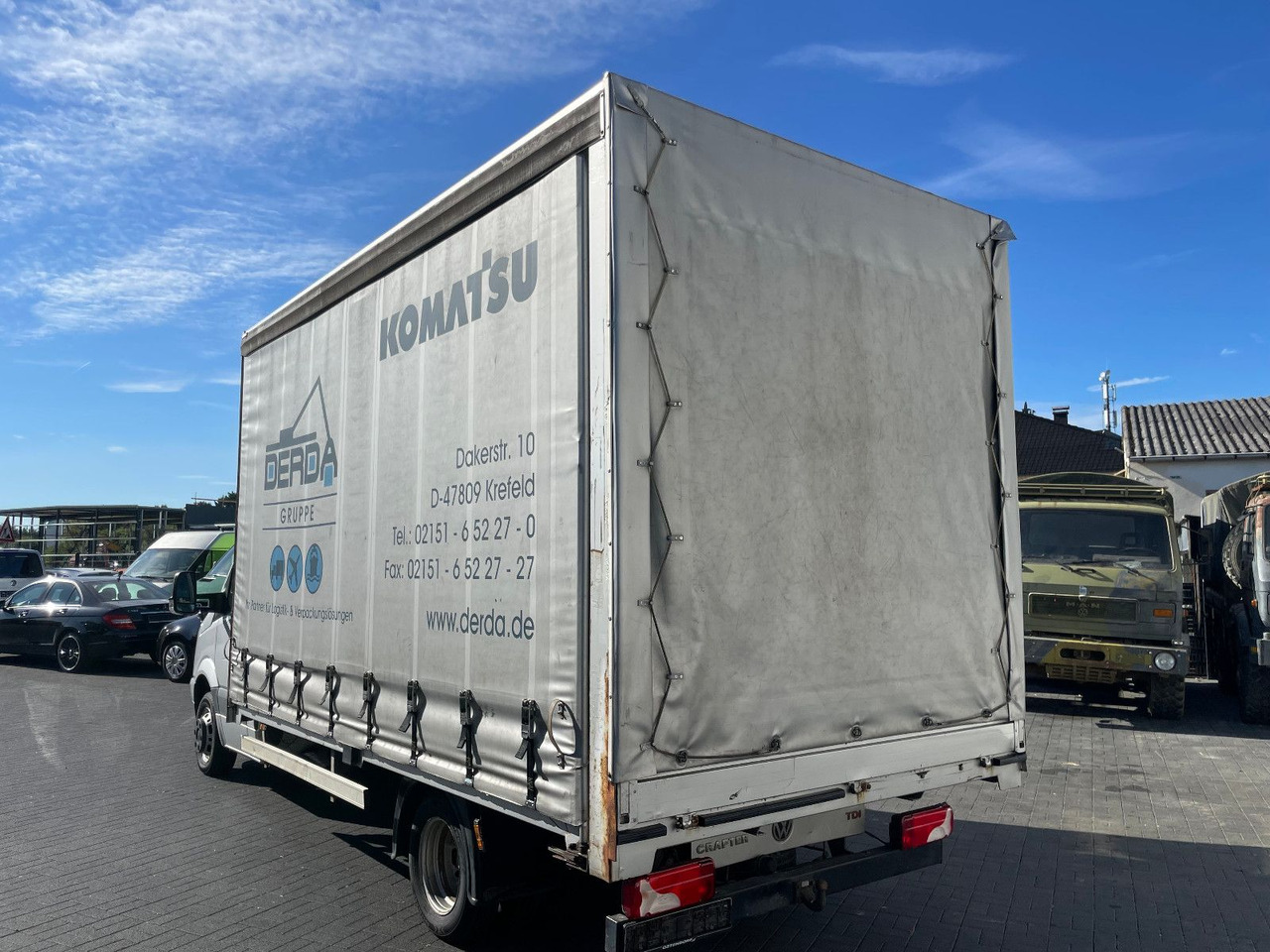 Volkswagen Crafter 50 Pritsche+Plane Klima, Maxi - Autoutilitară cu prelată: Foto 4 Volkswagen Crafter 50 Pritsche+Plane Klima, Maxi - Autoutilitară cu prelată: Foto 4