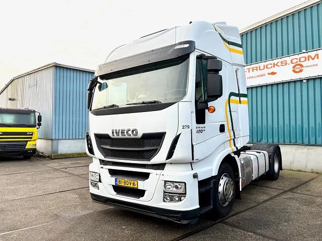 Iveco Stralis AS440S42T/P HI-WAY DUTCH TRUCK (APK/TUV -> 02-2024 / EURO 6 / AS-TRONIC / 2 TANKS / LEATHER SEATS / FRIDGE) - Cap tractor: Foto 1 Iveco Stralis AS440S42T/P HI-WAY DUTCH TRUCK (APK/TUV -> 02-2024 / EURO 6 / AS-TRONIC / 2 TANKS / LEATHER SEATS / FRIDGE) - Cap tractor: Foto 1