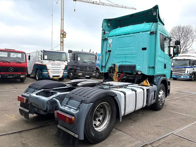 Scania R114-380 LA SLEEPERCAB 4x2 (EURO 2 / MANUAL GEARBOX / HYDRAULIC KIT / P.T.O. / FULL SPOILERSET / ETC.) - Cap tractor: Foto 3 Scania R114-380 LA SLEEPERCAB 4x2 (EURO 2 / MANUAL GEARBOX / HYDRAULIC KIT / P.T.O. / FULL SPOILERSET / ETC.) - Cap tractor: Foto 3