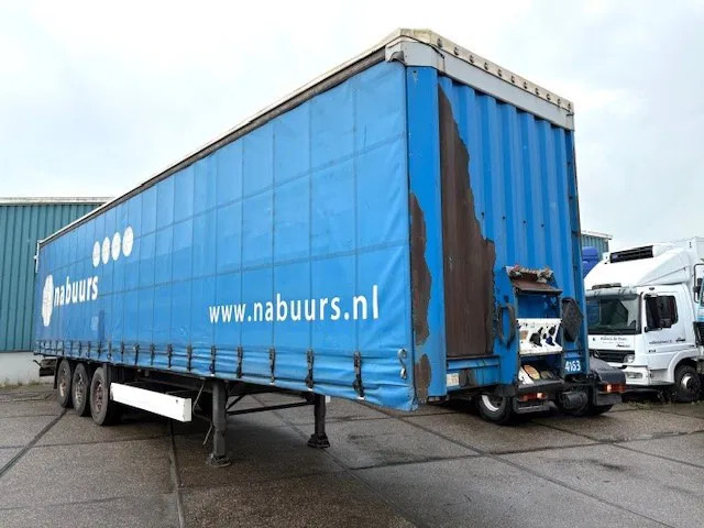 Krone SDP-27 3-AXLE 13.60 M. CURTAINSIDE WITH SLIDING ROOF (BPW-AXLES / DISC BRAKES / ABS-EBS BRAKE SYSTEM) - Semiremorcă prelată: Foto 2 Krone SDP-27 3-AXLE 13.60 M. CURTAINSIDE WITH SLIDING ROOF (BPW-AXLES / DISC BRAKES / ABS-EBS BRAKE SYSTEM) - Semiremorcă prelată: Foto 2