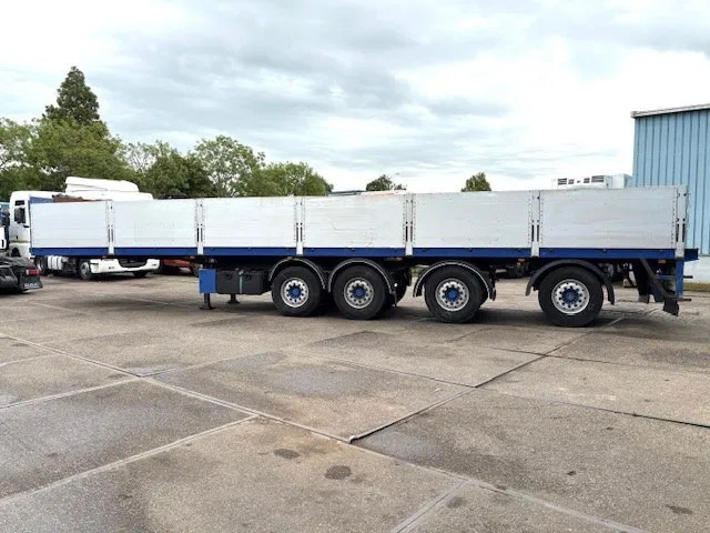 Kwb KWB P-504-STI-H 4-AXLE FLATBED TRAILER (SAF AXLES / 2x STEERING AXLE / 2x LIFT-AXLE / ALUMINIUM SIDE BORDS /ABS-EBS) - Semiremorcă platformă: Foto 5 Kwb KWB P-504-STI-H 4-AXLE FLATBED TRAILER (SAF AXLES / 2x STEERING AXLE / 2x LIFT-AXLE / ALUMINIUM SIDE BORDS /ABS-EBS) - Semiremorcă platformă: Foto 5
