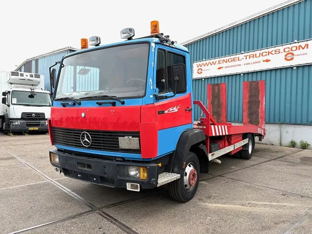 Mercedes-Benz LK 814 RECOVERY TRUCK / CAR-MACHINE TRANSPORTER (6-CILINDER / MANUAL GEARBOX / FULL STEEL SUSPENSION / WINCH / HYDRAULIC RAMPS) - Camion transport auto: Foto 1 Mercedes-Benz LK 814 RECOVERY TRUCK / CAR-MACHINE TRANSPORTER (6-CILINDER / MANUAL GEARBOX / FULL STEEL SUSPENSION / WINCH / HYDRAULIC RAMPS) - Camion transport auto: Foto 1
