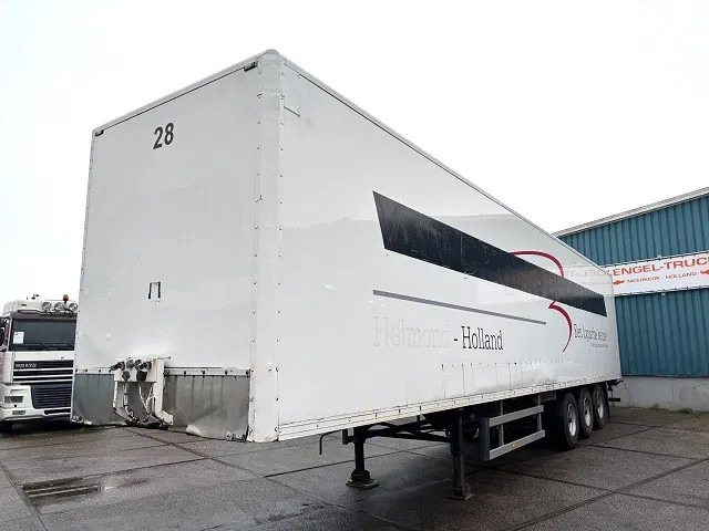 Pacton / JUMBO 3-AXLE CLOSED BOX WITH FULL STEEL CHASSIS (BPW-AXLES / DRUM BRAKES / ABS BRAKE SYSTEM / 13.60 METER) - Semiremorcă furgon: Foto 1 Pacton / JUMBO 3-AXLE CLOSED BOX WITH FULL STEEL CHASSIS (BPW-AXLES / DRUM BRAKES / ABS BRAKE SYSTEM / 13.60 METER) - Semiremorcă furgon: Foto 1
