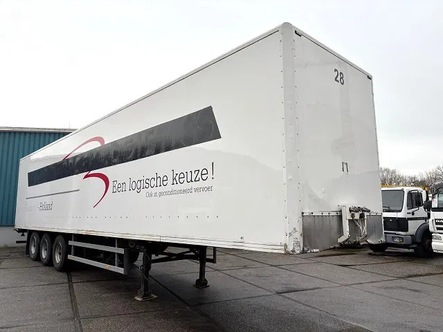 Pacton / JUMBO 3-AXLE CLOSED BOX WITH FULL STEEL CHASSIS (BPW-AXLES / DRUM BRAKES / ABS BRAKE SYSTEM / 13.60 METER) - Semiremorcă furgon: Foto 2 Pacton / JUMBO 3-AXLE CLOSED BOX WITH FULL STEEL CHASSIS (BPW-AXLES / DRUM BRAKES / ABS BRAKE SYSTEM / 13.60 METER) - Semiremorcă furgon: Foto 2