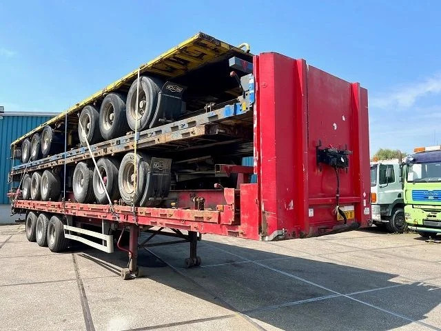 Pacton T3-001 13.60 METER (CURTAINSIDE) TRAILERPACKAGE (DRUM BRAKES / SAF AXLES / ABS BRAKE SYSTEM) - Semiremorcă platformă: Foto 2 Pacton T3-001 13.60 METER (CURTAINSIDE) TRAILERPACKAGE (DRUM BRAKES / SAF AXLES / ABS BRAKE SYSTEM) - Semiremorcă platformă: Foto 2