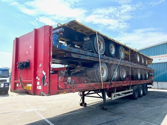 Pacton T3-001 13.60 METER (CURTAINSIDE) TRAILERPACKAGE (DRUM BRAKES / SAF AXLES / ABS BRAKE SYSTEM) - Semiremorcă platformă: Foto 1 Pacton T3-001 13.60 METER (CURTAINSIDE) TRAILERPACKAGE (DRUM BRAKES / SAF AXLES / ABS BRAKE SYSTEM) - Semiremorcă platformă: Foto 1