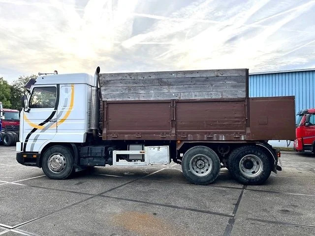 Scania R143-450 V8 STREAMLINE 6x2 FULL STEEL KIPPER (MANUAL GEARBOX / FULL STEEL SUSPENSION / 10 TIRES / ROBSON DRIVE / MECHANICAL PUMP - Camion basculantă: Foto 5 Scania R143-450 V8 STREAMLINE 6x2 FULL STEEL KIPPER (MANUAL GEARBOX / FULL STEEL SUSPENSION / 10 TIRES / ROBSON DRIVE / MECHANICAL PUMP - Camion basculantă: Foto 5