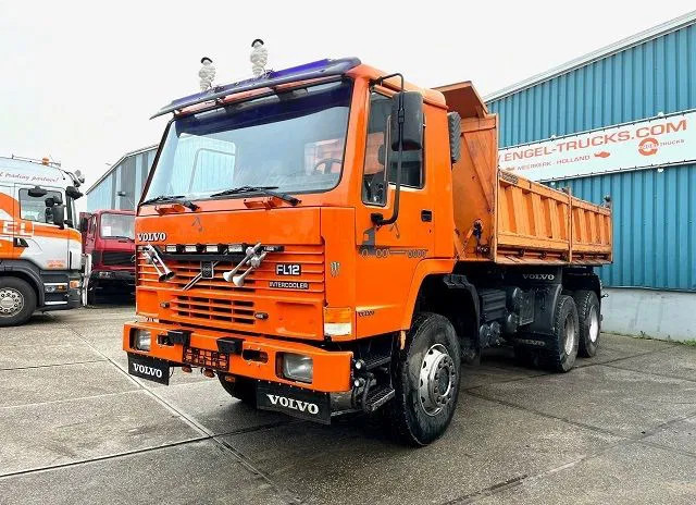 Volvo FL 12.380 6x6 FULL STEEL SUSPENSION MEILLER KIPPER (EURO 2 / MANUAL GEARBOX / REDUCTION AXLES / FULL STEEL SUSPENSION) - Camion basculantă: Foto 1 Volvo FL 12.380 6x6 FULL STEEL SUSPENSION MEILLER KIPPER (EURO 2 / MANUAL GEARBOX / REDUCTION AXLES / FULL STEEL SUSPENSION) - Camion basculantă: Foto 1