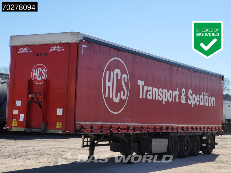 AMT TRAILER AMT 4770 Lift+Lenkachse Hubdach - Semiremorcă prelată: Foto 1 AMT TRAILER AMT 4770 Lift+Lenkachse Hubdach - Semiremorcă prelată: Foto 1