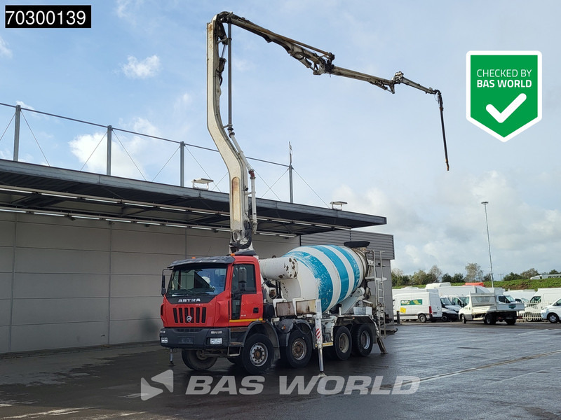 ASTRA HD8 84 45 8X4 31 meter Putzmeister TMP 31.89S PUMI + 7m3 mixer Euro 3 - Autopompă de beton: Foto 1 ASTRA HD8 84 45 8X4 31 meter Putzmeister TMP 31.89S PUMI + 7m3 mixer Euro 3 - Autopompă de beton: Foto 1