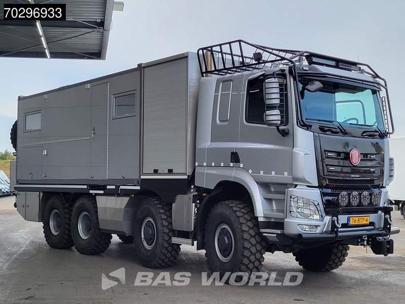 Tatra T158 8X8 NL-Truck 8x8 Off-Grid Camper Hydraulic Winch Generator Retarder Airco Euro 6 - Autorulotă: Foto 3 Tatra T158 8X8 NL-Truck 8x8 Off-Grid Camper Hydraulic Winch Generator Retarder Airco Euro 6 - Autorulotă: Foto 3