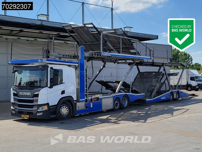 Scania P450 6X2 NL-Truck Car transporter Retarder Standklima Navi ACC LED Euro 6 - Camion: Foto 1 Scania P450 6X2 NL-Truck Car transporter Retarder Standklima Navi ACC LED Euro 6 - Camion: Foto 1