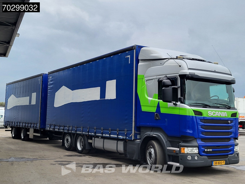 Scania R410 R 6X2 NL-Combi Curtainsides Lift+steering axle Automatic Euro 6 - Camion: Foto 3 Scania R410 R 6X2 NL-Combi Curtainsides Lift+steering axle Automatic Euro 6 - Camion: Foto 3