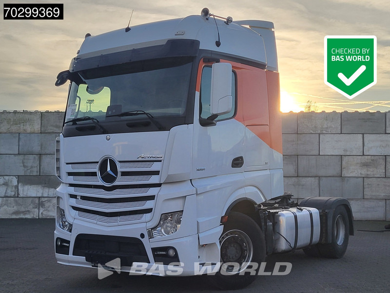 Mercedes-Benz Actros 1851 4X2 BigSpace Retarder Standairco Hydraulic Euro 6 - Cap tractor: Foto 1 Mercedes-Benz Actros 1851 4X2 BigSpace Retarder Standairco Hydraulic Euro 6 - Cap tractor: Foto 1