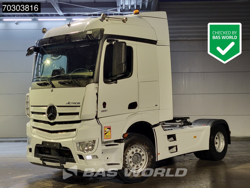 Mercedes-Benz Actros 1851 Actros 4X2 StreamSpace Hydraulik - Cap tractor: Foto 1 Mercedes-Benz Actros 1851 Actros 4X2 StreamSpace Hydraulik - Cap tractor: Foto 1