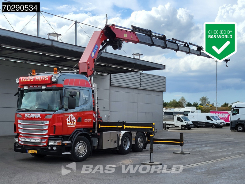 Scania G440 6X2 NL Crane Truck HMF 6020 K8 Kran Winch Retarder Lift-Steering Axle - Cap tractor: Foto 1 Scania G440 6X2 NL Crane Truck HMF 6020 K8 Kran Winch Retarder Lift-Steering Axle - Cap tractor: Foto 1