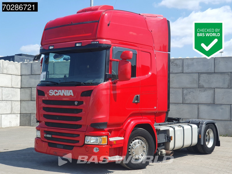 Scania R450 4X2 Retarder 2xTanks ACC Standklima Euro 6 - Cap tractor: Foto 1 Scania R450 4X2 Retarder 2xTanks ACC Standklima Euro 6 - Cap tractor: Foto 1