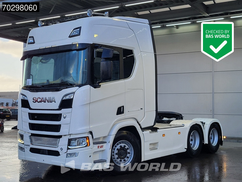 Scania R650 R 6X4 Full-Air! Retarder ACC Hydraulik Leder Navi Euro 6 - Cap tractor: Foto 1 Scania R650 R 6X4 Full-Air! Retarder ACC Hydraulik Leder Navi Euro 6 - Cap tractor: Foto 1
