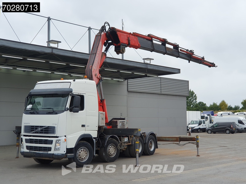 Volvo FH 460 FH 8X4 Manual Fassi F900A XP.27 Crane+Winch Big-Axle Lenkachse Kran Euro 3 - Cap tractor: Foto 1 Volvo FH 460 FH 8X4 Manual Fassi F900A XP.27 Crane+Winch Big-Axle Lenkachse Kran Euro 3 - Cap tractor: Foto 1