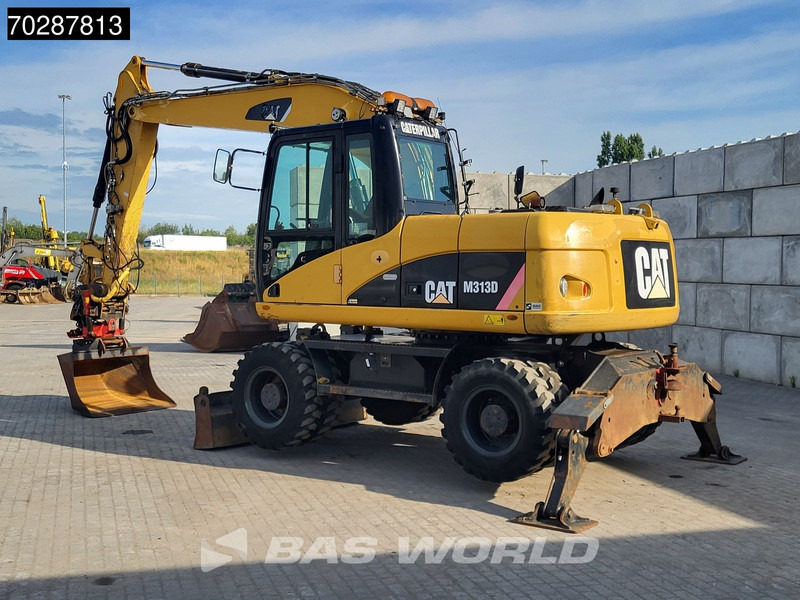 Caterpillar M313 D OUTRIGGERS + BLADE - Excavator pe roţi: Foto 3 Caterpillar M313 D OUTRIGGERS + BLADE - Excavator pe roţi: Foto 3