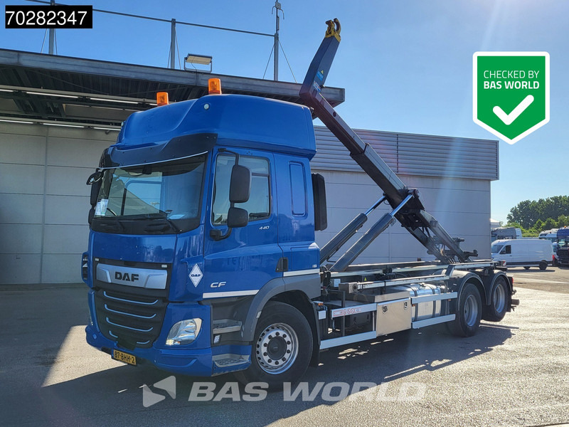 DAF CF 440 6X2 NL-Truck 21tons VDL containersystem ACC Euro 6 - Camion cu cârlig: Foto 1 DAF CF 440 6X2 NL-Truck 21tons VDL containersystem ACC Euro 6 - Camion cu cârlig: Foto 1