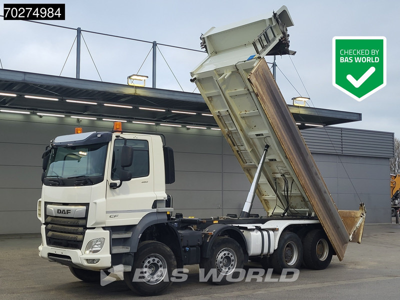 DAF CF 480 8X4 14m3 2-way KH Kipper Big-Axle Steelsuspension Euro 6 - Camion basculantă: Foto 1 DAF CF 480 8X4 14m3 2-way KH Kipper Big-Axle Steelsuspension Euro 6 - Camion basculantă: Foto 1