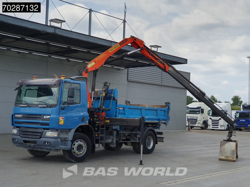 DAF CF75.310 4X2 Palfinger PK12000 Kran Crane 7m3 tipper Big-Axle Steelsuspension Euro 3 - Camion basculantă, Camion cu macara: Foto 5 DAF CF75.310 4X2 Palfinger PK12000 Kran Crane 7m3 tipper Big-Axle Steelsuspension Euro 3 - Camion basculantă, Camion cu macara: Foto 5