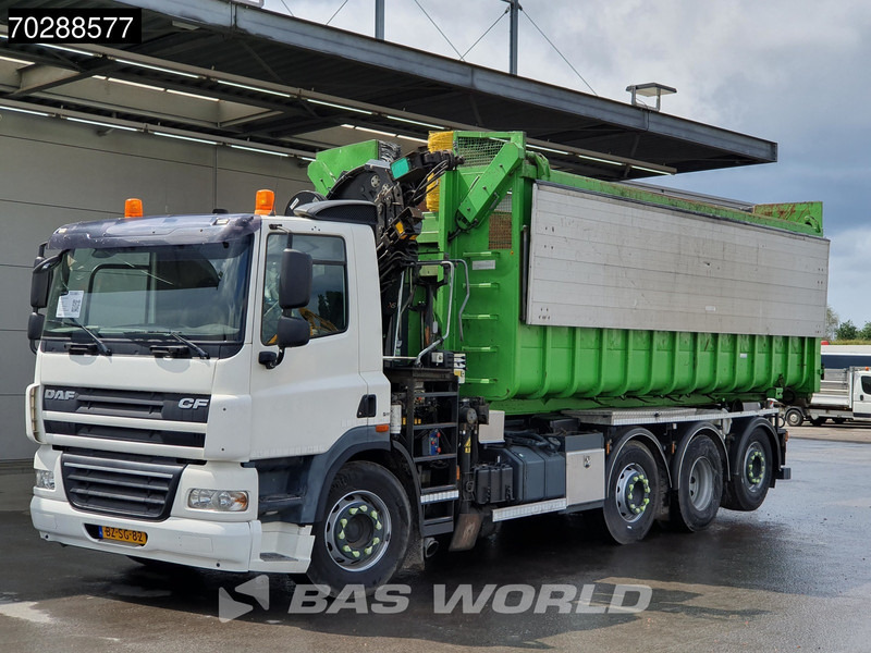 DAF CF85.360 8X2 NL-Truck HIAB 211 E-3 Hipro Crane + Hooklift Lift+steering Axle Automatic Euro 5 - Camion cu cârlig, Camion cu macara: Foto 5 DAF CF85.360 8X2 NL-Truck HIAB 211 E-3 Hipro Crane + Hooklift Lift+steering Axle Automatic Euro 5 - Camion cu cârlig, Camion cu macara: Foto 5