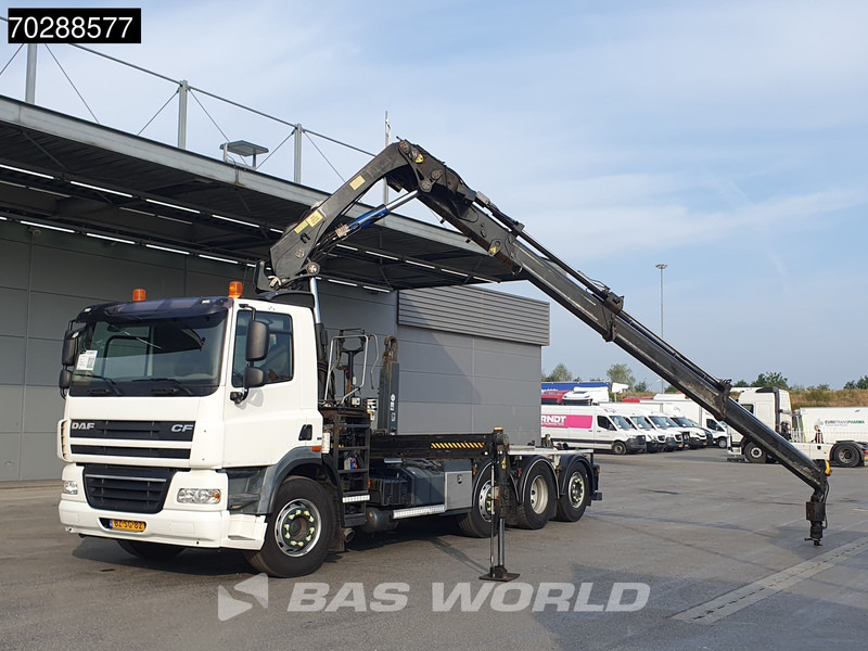 DAF CF85.360 8X2 NL-Truck HIAB 211 E-3 Hipro Crane + Hooklift Lift+steering Axle Automatic Euro 5 - Camion cu cârlig, Camion cu macara: Foto 5 DAF CF85.360 8X2 NL-Truck HIAB 211 E-3 Hipro Crane + Hooklift Lift+steering Axle Automatic Euro 5 - Camion cu cârlig, Camion cu macara: Foto 5