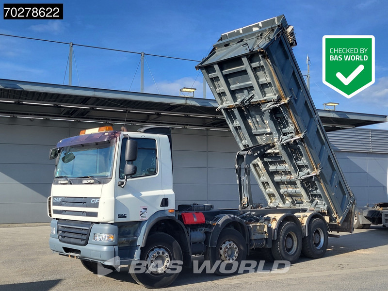 DAF CF85.410 8X4 13m3 Meiller 2-side tipper Big-Axle steel suspension Automatic Euro 4 - Camion basculantă: Foto 1 DAF CF85.410 8X4 13m3 Meiller 2-side tipper Big-Axle steel suspension Automatic Euro 4 - Camion basculantă: Foto 1