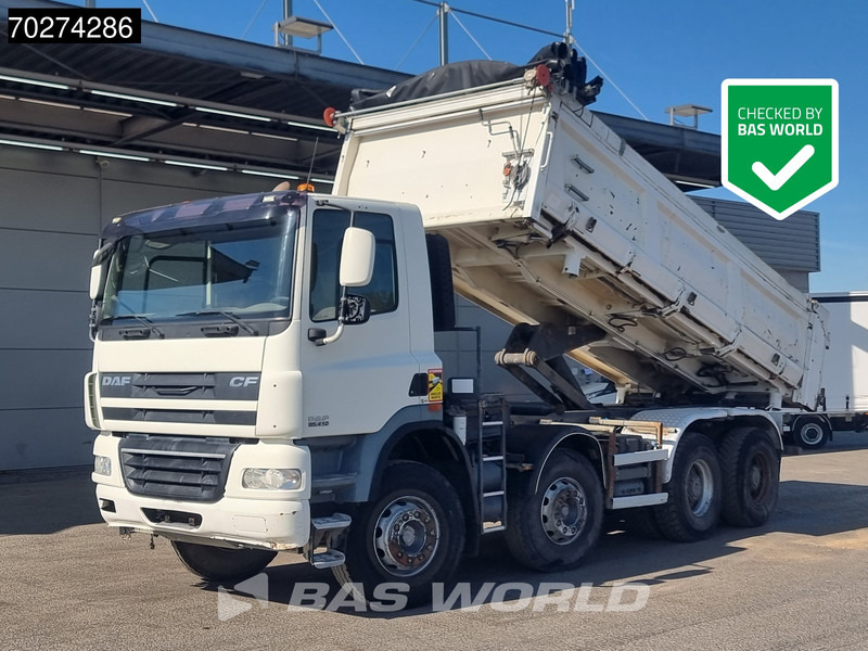 DAF CF85.410 8X4 15m3 2-way tipper Manual Big-Axle Steelsuspension Euro 5 - Camion basculantă: Foto 1 DAF CF85.410 8X4 15m3 2-way tipper Manual Big-Axle Steelsuspension Euro 5 - Camion basculantă: Foto 1