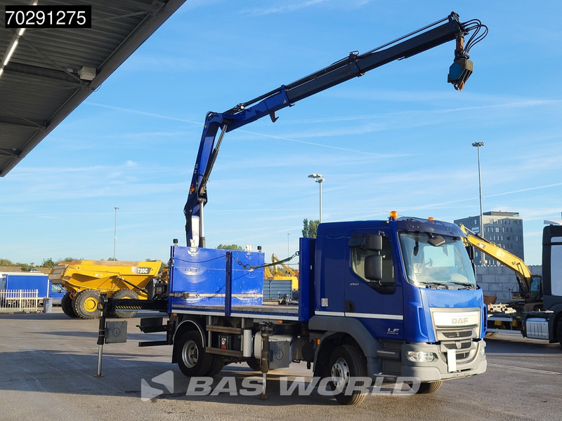 DAF LF 260 LF 4X2 HIAB 111 B-2 HIDUO Crane Automatic ACC Euro 6 - Camion platformă, Camion cu macara: Foto 3 DAF LF 260 LF 4X2 HIAB 111 B-2 HIDUO Crane Automatic ACC Euro 6 - Camion platformă, Camion cu macara: Foto 3