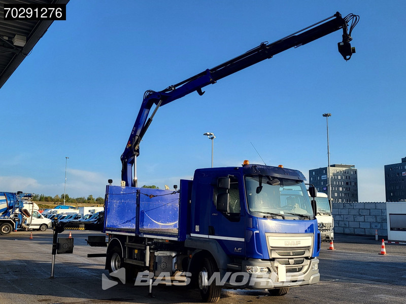 DAF LF 260 LF 4X2 HIAB 111 B-2 Hiduo Crane Automatic ACC Euro 6 - Camion platformă, Camion cu macara: Foto 3 DAF LF 260 LF 4X2 HIAB 111 B-2 Hiduo Crane Automatic ACC Euro 6 - Camion platformă, Camion cu macara: Foto 3
