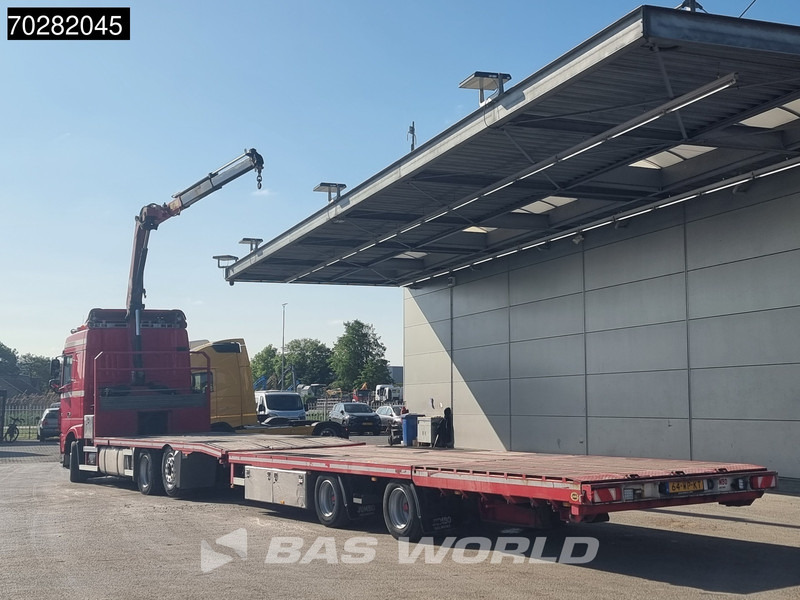 DAF XF 440 6X2 NL-Truck Transporter HMF 900-K2 Kran Winch Lift-Lenkachse Euro 6 - Camion platformă, Camion cu macara: Foto 2 DAF XF 440 6X2 NL-Truck Transporter HMF 900-K2 Kran Winch Lift-Lenkachse Euro 6 - Camion platformă, Camion cu macara: Foto 2