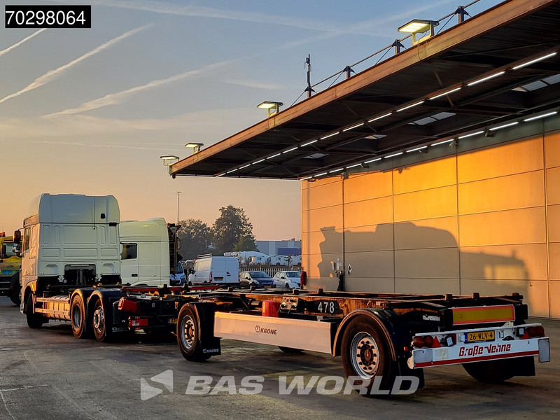 DAF XF 450 XF 6X2 NL-Truck Combi Retarder 2xTanks Lift-axle Standairco ACC Euro 6 - Camion transport containere/ Swap body: Foto 2 DAF XF 450 XF 6X2 NL-Truck Combi Retarder 2xTanks Lift-axle Standairco ACC Euro 6 - Camion transport containere/ Swap body: Foto 2