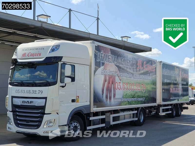 DAF XF 480 4X2 NL Combi 1500kg Ladebordwand Retarder Standklima Automatic ACC Euro 6 - Camion furgon: Foto 1 DAF XF 480 4X2 NL Combi 1500kg Ladebordwand Retarder Standklima Automatic ACC Euro 6 - Camion furgon: Foto 1
