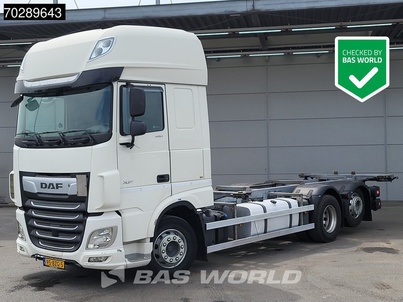 DAF XF 480 XF 6X2 NL-Truck BDF Retarder Liftaxle 2xTanks Automatic ACC Euro 6 - Camion transport containere/ Swap body: Foto 1 DAF XF 480 XF 6X2 NL-Truck BDF Retarder Liftaxle 2xTanks Automatic ACC Euro 6 - Camion transport containere/ Swap body: Foto 1