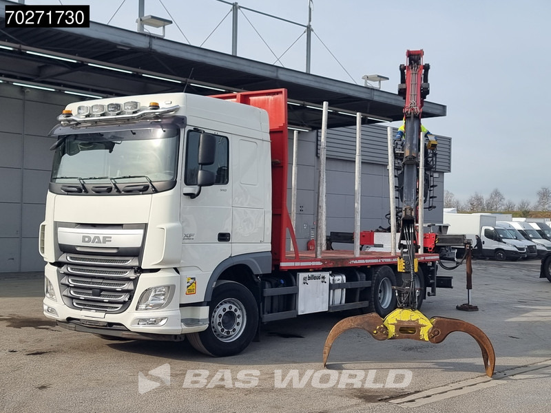 DAF XF 510 6X4 Jonsered Z-Crane SC ACC Retarder Euro 6 - Camion forestier, Camion cu macara: Foto 5 DAF XF 510 6X4 Jonsered Z-Crane SC ACC Retarder Euro 6 - Camion forestier, Camion cu macara: Foto 5