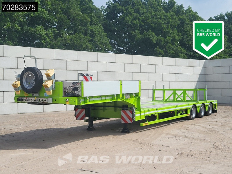 Faymonville F-S43-1AAF 3 axles Extendable Twistlocks 3x Hydraulic Steering Galvanised - Semiremorcă transport agabaritic: Foto 1 Faymonville F-S43-1AAF 3 axles Extendable Twistlocks 3x Hydraulic Steering Galvanised - Semiremorcă transport agabaritic: Foto 1