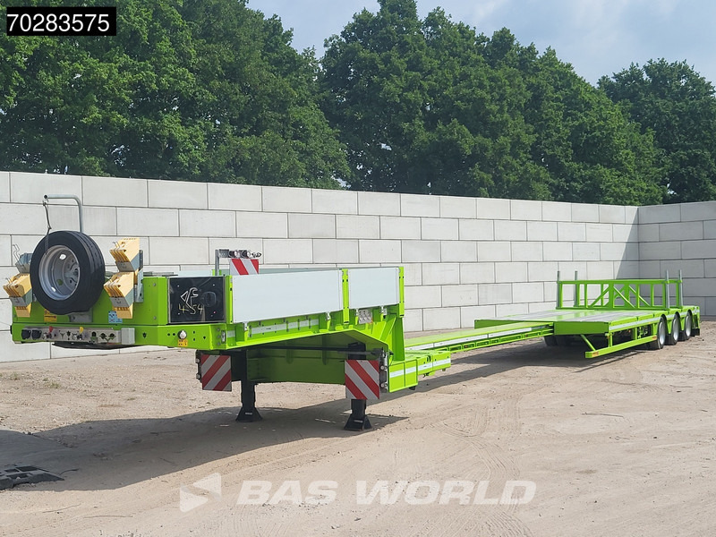 Faymonville F-S43-1AAF 3 axles Extendable Twistlocks 3x Hydraulic Steering Galvanised - Semiremorcă transport agabaritic: Foto 2 Faymonville F-S43-1AAF 3 axles Extendable Twistlocks 3x Hydraulic Steering Galvanised - Semiremorcă transport agabaritic: Foto 2