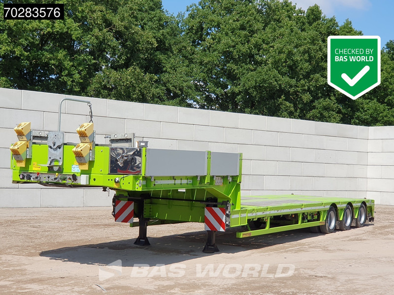 Faymonville F-S43-1AAF 3 axles Extendable Twistlocks 3x Hydraulic Steering Galvanised - Semiremorcă transport agabaritic: Foto 1 Faymonville F-S43-1AAF 3 axles Extendable Twistlocks 3x Hydraulic Steering Galvanised - Semiremorcă transport agabaritic: Foto 1